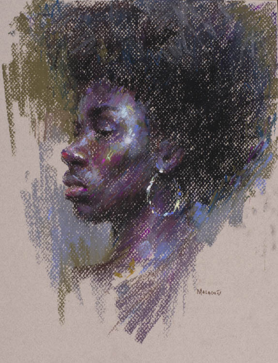 Aleisha, Pastel 12.5x9.5